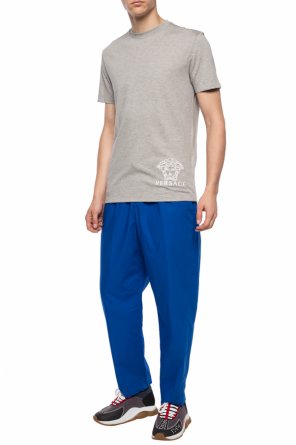 Logo-embroidered t-shirt, zdjęcie 2 Logo-embroidered t-shirt od Versace